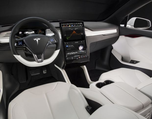 Комплект викрійок для салону TESLA MODEL X 2018