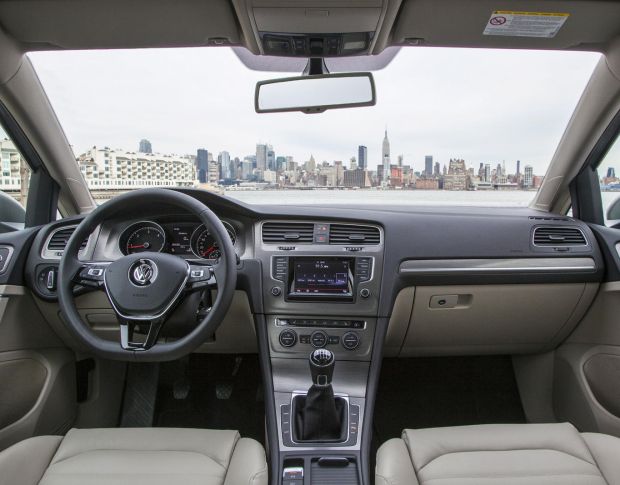 Комплект викрійок для салону VOLKSWAGEN GOLF 2016