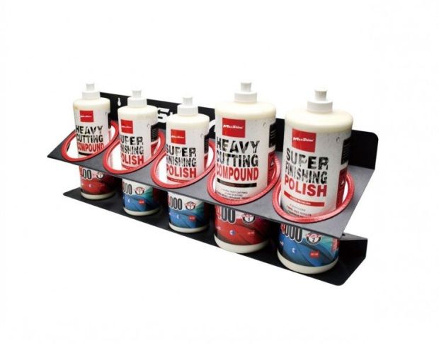 MaxShine Spray Bottle and Compound Holder - Настінний тримач для паст та обприскувачів