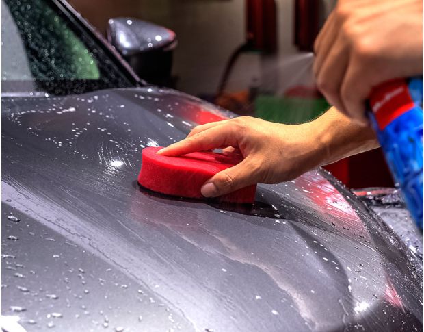 MaxShine Clay Sponge - Брусковий твердий автоскраб