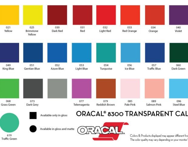 Oracal 8300 061 Green 1.0 m
