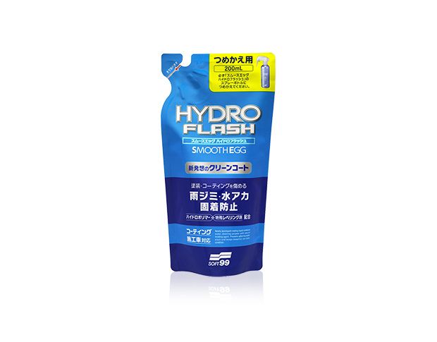 Soft99 Smooth Egg Hydro Flash Refill - Гидрополимерное покрытие для автомобиля (запаска), 200 ml