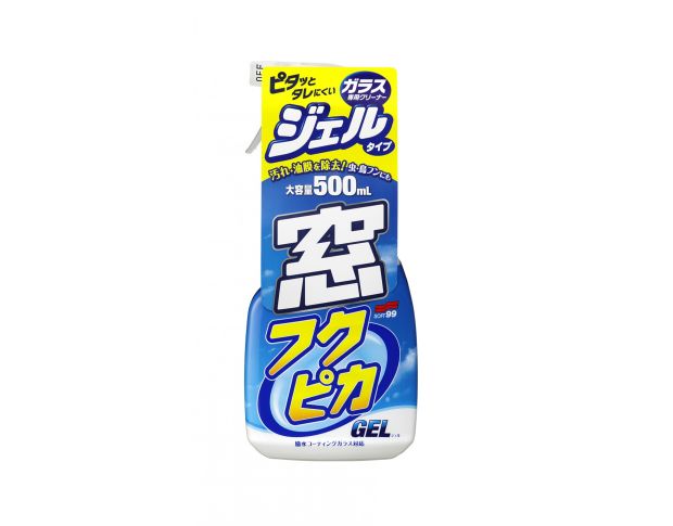 Soft99 Fukupika Glass Gel - Гелеподібний очищувач скла, 500  ml
