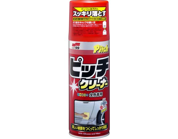 Soft99 New Pitch Cleaner - Очищувач органіки, 420 ml