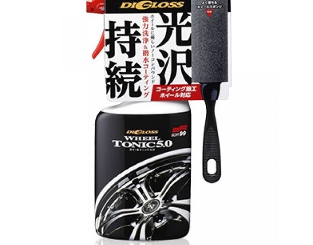 Soft99 DiGloss Wheel Tonic 5.0 - Очисник колісних дисків із гідрофобним ефектом, 400 ml