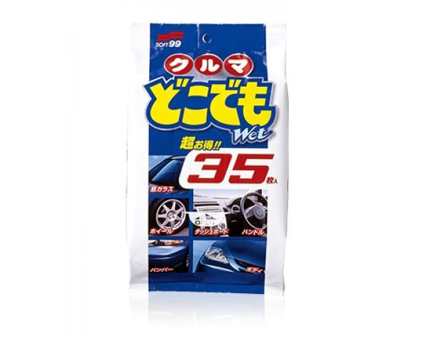 Soft99 Multi Cleaning Wipes - Універсальні очищуючі серветки