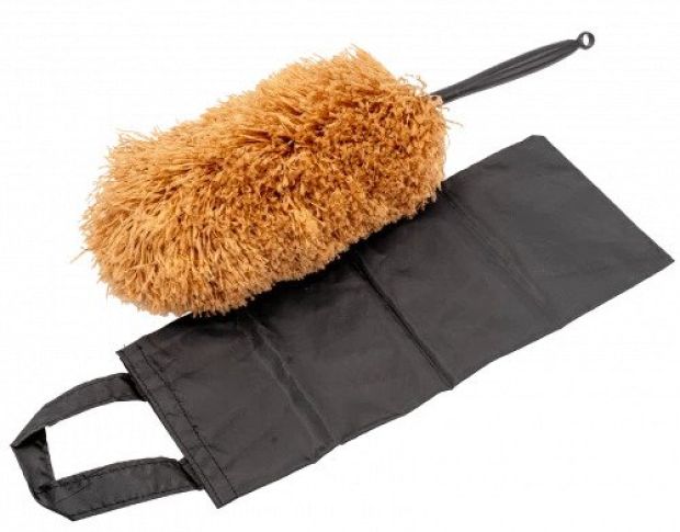Soft99 Roompia Interior Duster Gold - Пір'яна щітка для очищення від пилу, 45 cm
