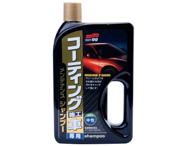 Soft99 Shampoo for Wax Coated Vehicle - Шампунь для автомобілів покритих воском, 750 ml