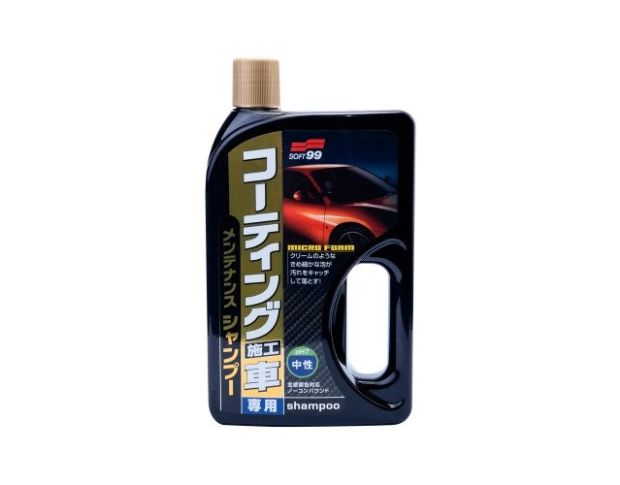 Soft99 Shampoo for Wax Coated Vehicle - Шампунь для автомобілів покритих воском, 750 ml