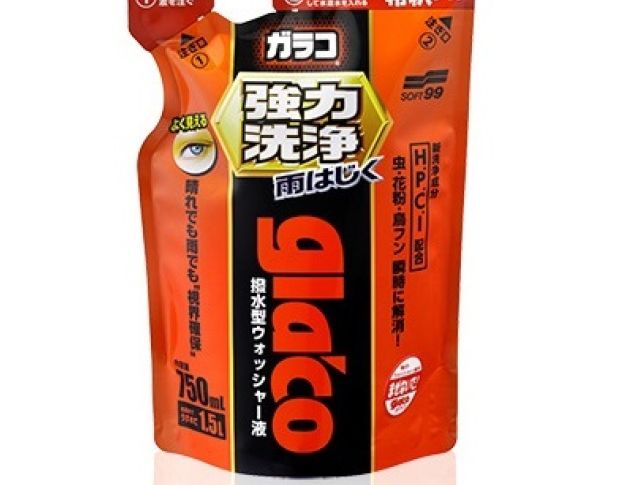 Soft99 Glaco Powerful Washer Liquid - Омивна рідина для скла, 750 ml