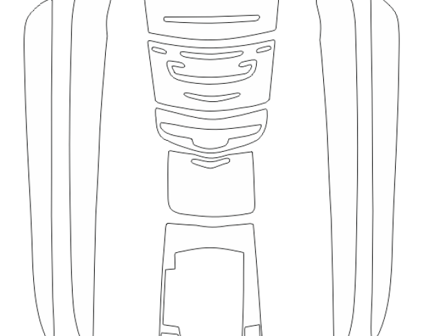 Комплект викрійок для салону CADILLAC SRX 2013-2016