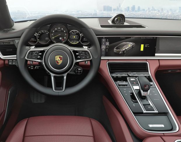 Комплект выкроек для салона PORSCHE PANAMERA 4 EXECUTIVE 2017