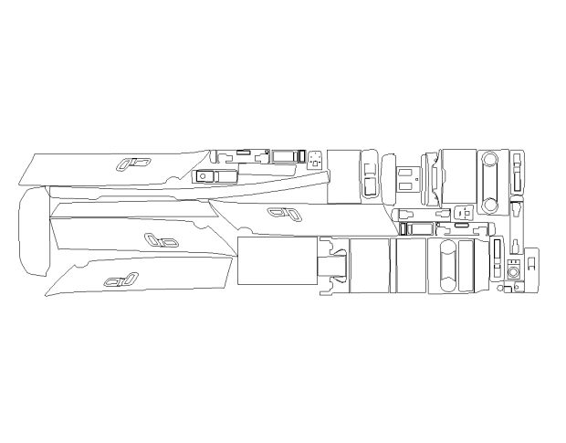 Комплект викрійок для салону LAND ROVER RANGE ROVER AUTOBIOGRAPHY 2022