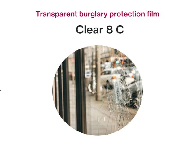 Solar Screen Clear 8 C 1.83 m