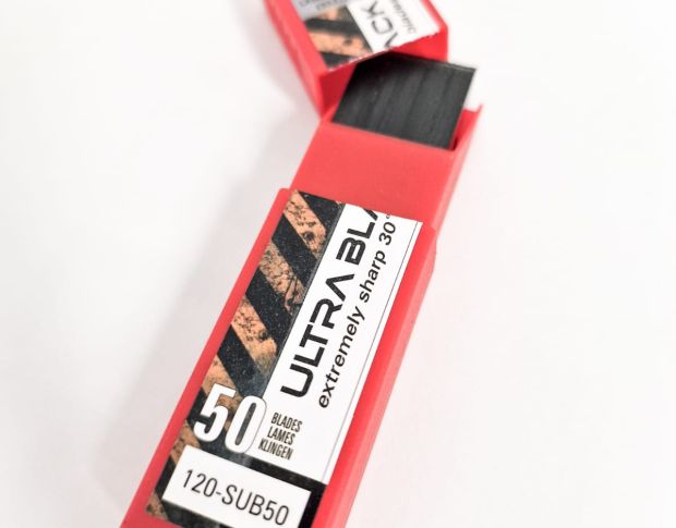 Сегментні леза SOTT ULTRA BLACK 30 Snap-Off Graphic Blades  (50 шт.)