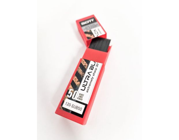 Сегментні леза SOTT ULTRA BLACK 30 Snap-Off Graphic Blades  (50 шт.)