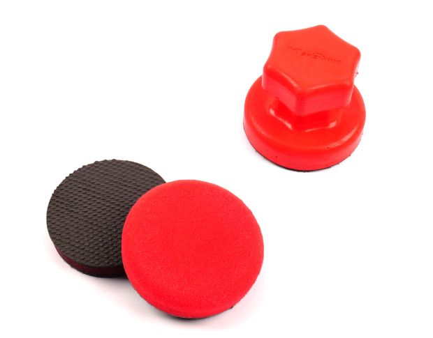 MaxShine Hand Clay Pad Polishing Set - Набір з автоскрабу та аплікатора