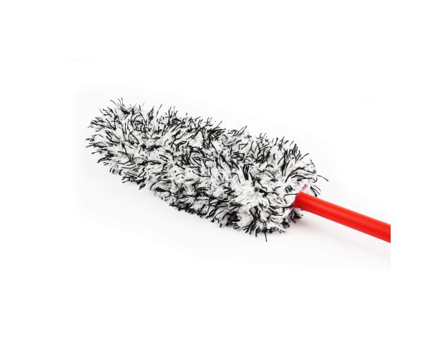 MaxShine Premium Flat Microfiber Wheel Brush with Replaceable Cover - Щітка для дисків