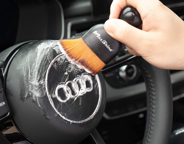 MaxShine Ultra Soft Handheld Detailing Brush - Ультрам'який пензлик для детейлінгу