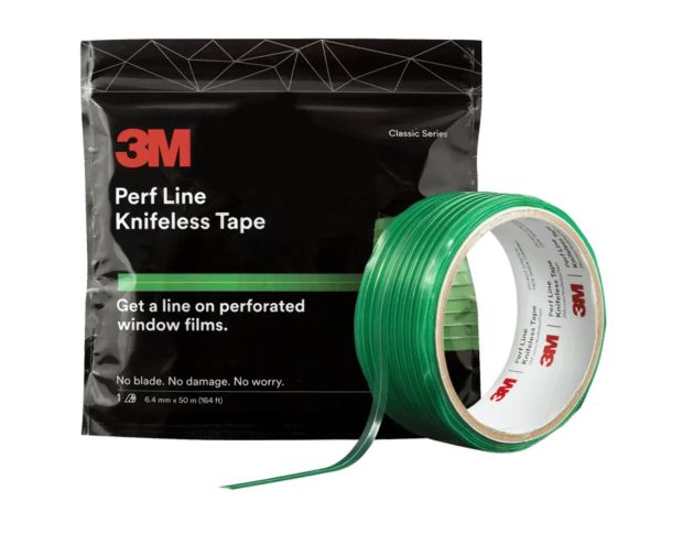 3М Knifeless Tape Perf Line - Стрічка різальна 6.4 mm x 50 m