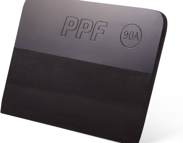 Foshio Black PPF Squeegee - Вигонка для плівки жорстка 10 cm