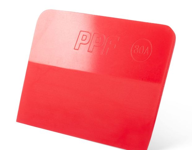 Foshio Red PPF Squeegee - Вигонка для плівки середньої жорсткості 10 cm