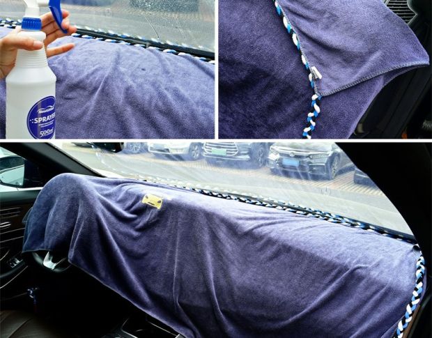 Foshio Water-Absorbent Car Dash Cover - Накидка захисна для торпедо авто