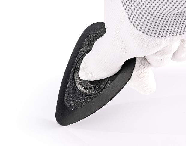 Foshio Black Triangle Plastic Cutter - Трикутний пластиковий ніж-вигонка 8 cm