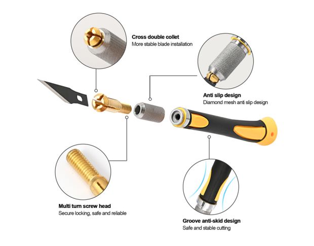 Foshio Design Carving Knife - Нож-скальпель для резьбы и тонких работ
