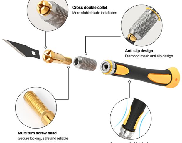 Foshio Design Carving Knife - Нож-скальпель для резьбы и тонких работ