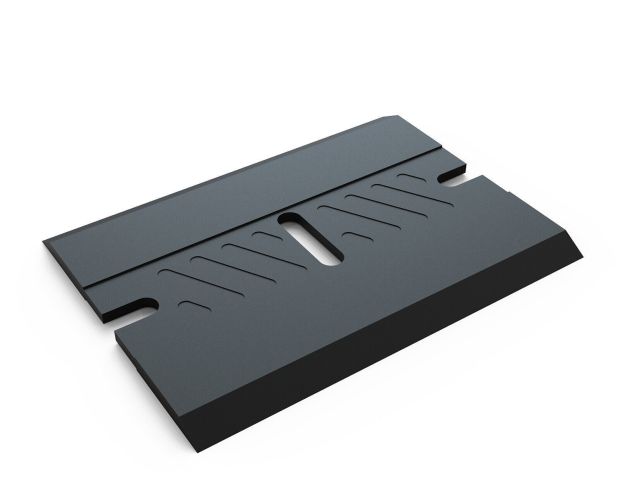 Foshio Big Scraper Squeegee Black - Скребок-вигонка жорстка, велика