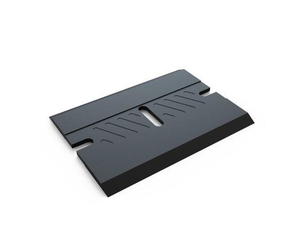 Foshio Big Scraper Squeegee Black - Скребок-вигонка жорстка, велика