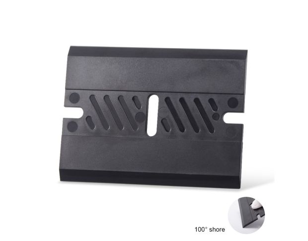 Foshio Big Scraper Squeegee Black - Скребок-вигонка жорстка, велика