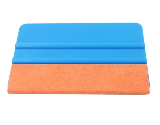 Foshio Squeegee With Suede Felt - Вигонка із замшевою насадкою