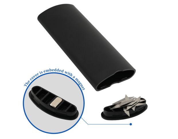 Foshio Container With Magnet For Used Blades - Контейнер з магнітом для використаних лез