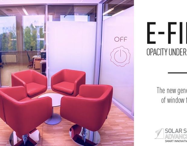 Solar Screen E-Film - Плівка з активацією непрозорості