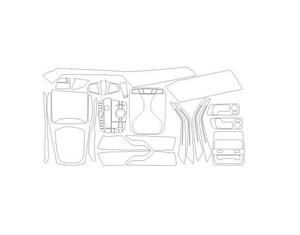 Комплект викрійок для салону BMW X6 2023 -