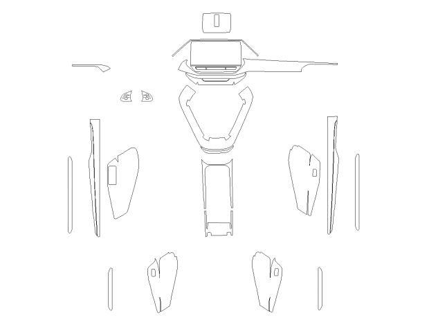 Викрійка для салону VOLKSWAGEN ID4 2023 -