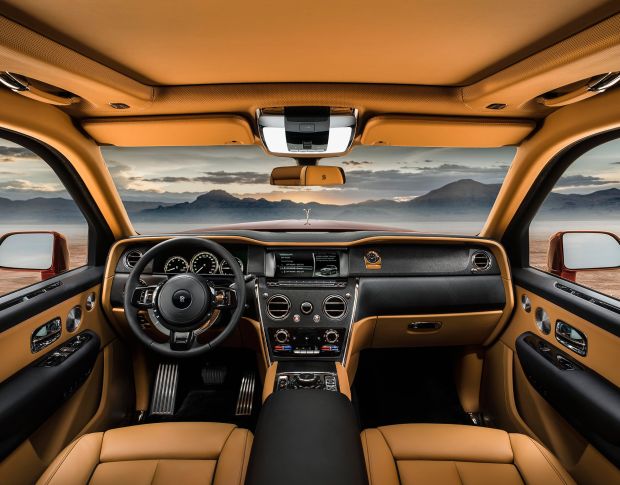 Викрійка для салону ROLLS-ROYCE CULLINAN 2023
