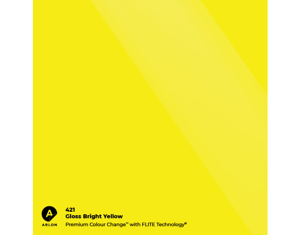 Arlon Gloss Bright Yellow 421 1.524 m