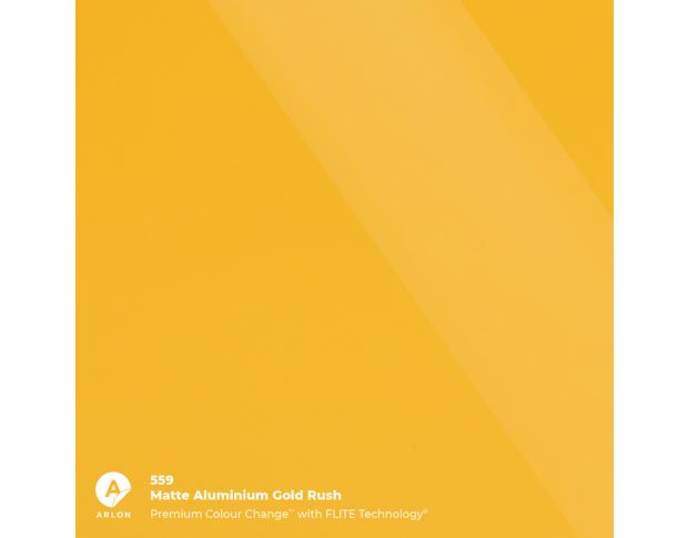Arlon Matte Aluminium Gold Rush 559 1.524 m