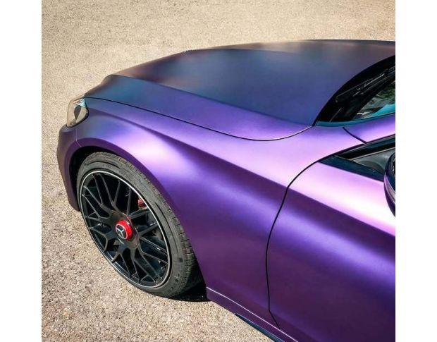 Arlon Matte Aluminium Purple 557 1.524 m
