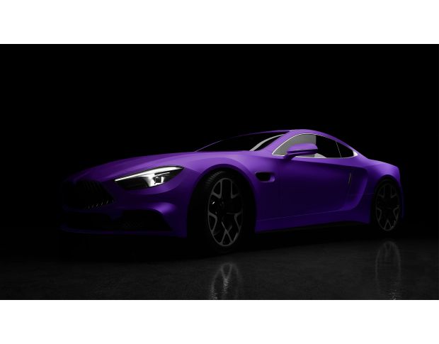 Arlon Matte Aluminium Purple 557 1.524 m