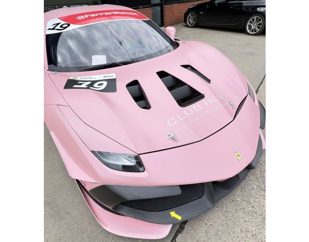 Arlon Satin Paradise Pink Metallic 460 1.524 m
