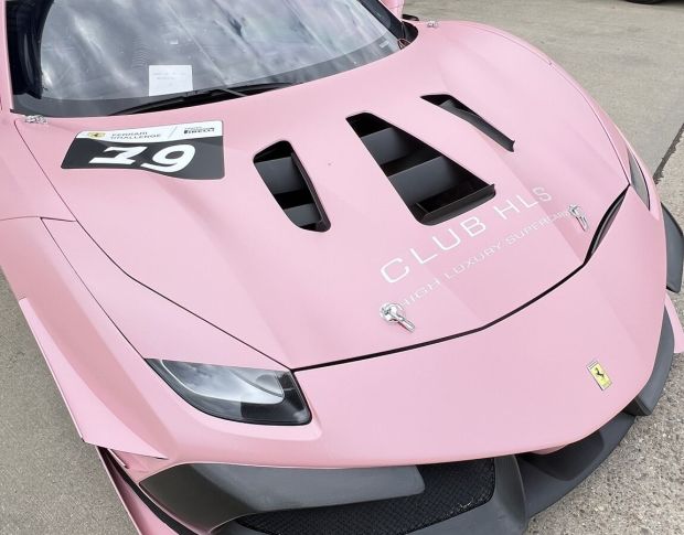 Arlon Satin Paradise Pink Metallic 460 1.524 m