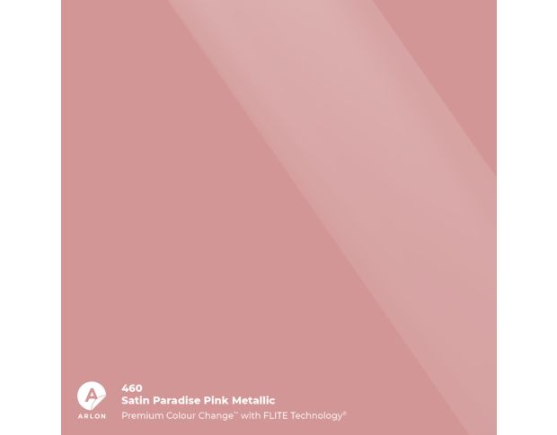 Arlon Satin Paradise Pink Metallic 460 1.524 m
