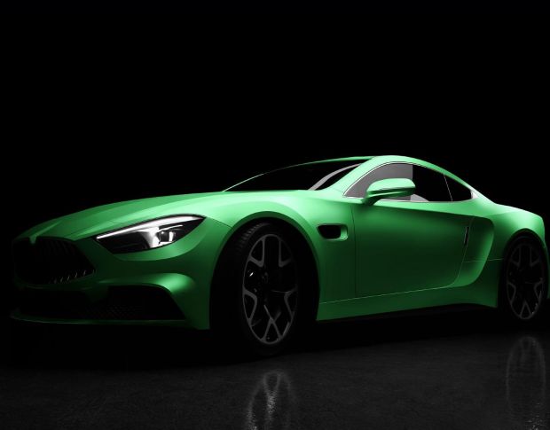 Arlon Satin Scream Green Metallic 458 1.524 m
