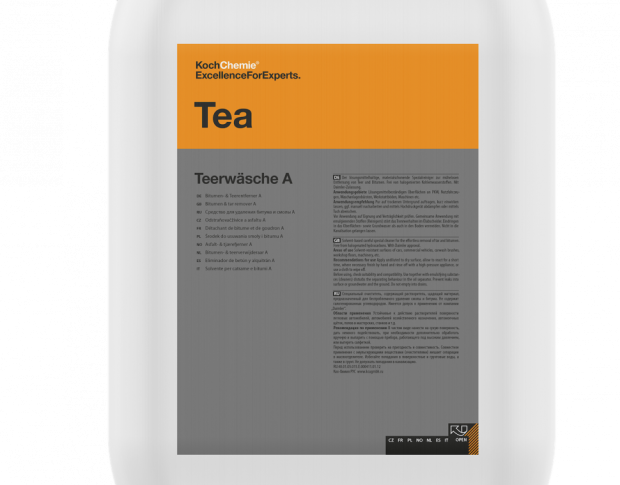 Koch Chemie Teerwasche A - Засіб для очищення бітуму та смол, 10 L