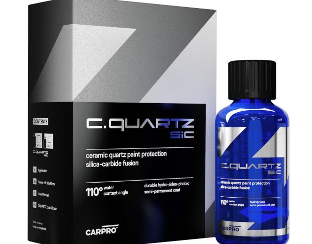 CarPro CQUARTZ SIC Kit - Карбід-кремнієве захисне покриття (набір), 100 ml