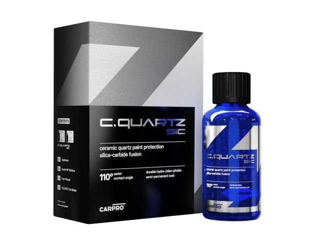 CarPro CQUARTZ SIC Kit - Карбід-кремнієве захисне покриття (набір), 100 ml